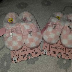 Juicy Couture girl slippers