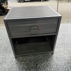 Night Stand W/ Drawer & USB (Paid $185)
