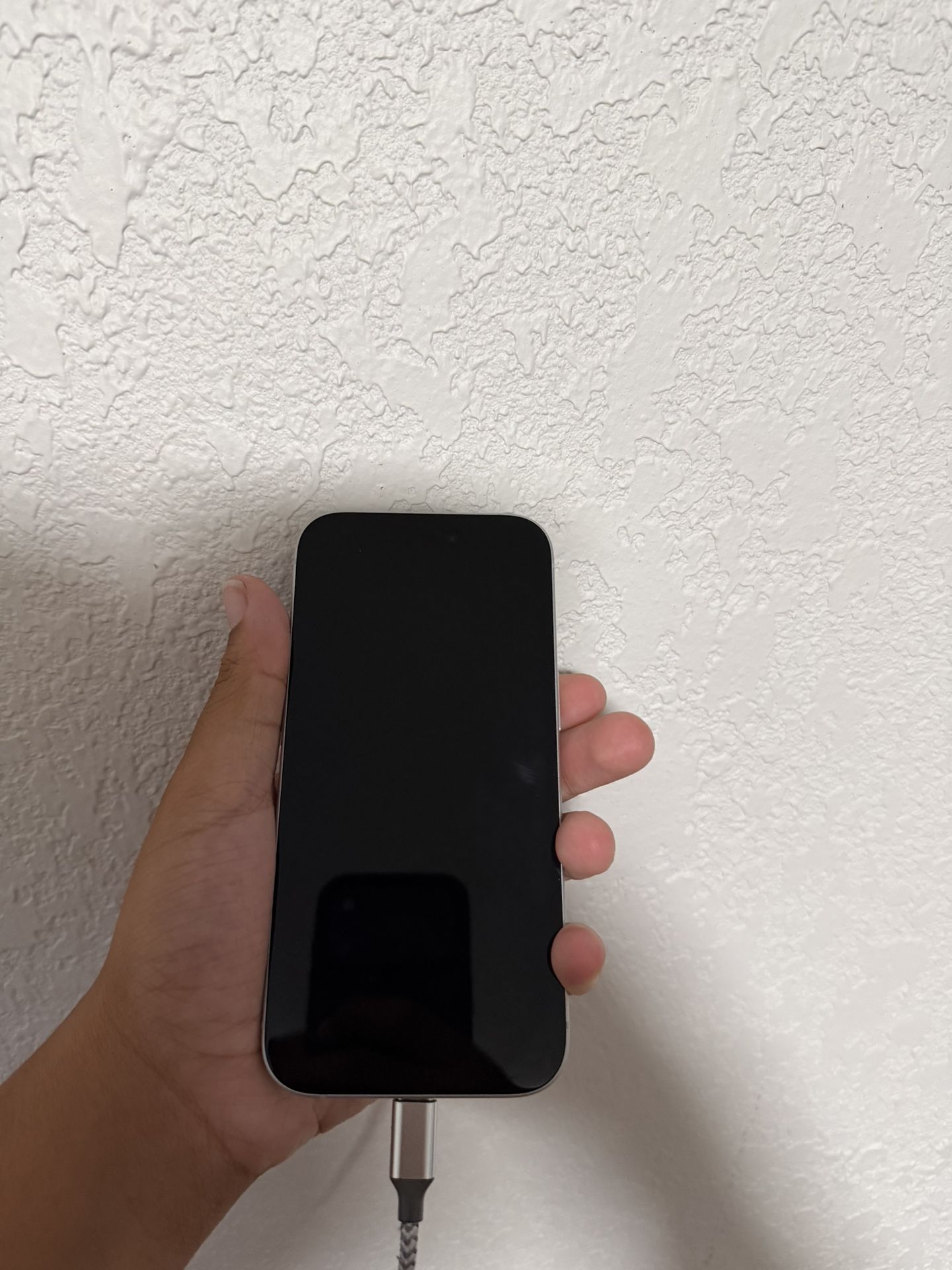 iPhone 15 blue 128 gb used