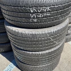 255-65-17 Used Tires 255/65/17 Llantas Usadas