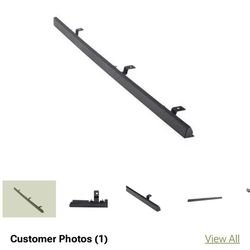 JEEP Smittybilt SRC Classic Rock Rails; Textured Black