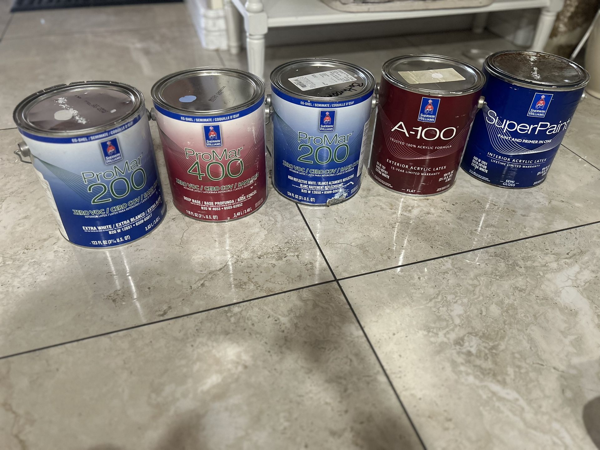 Sherwin Williams Paint Different Colors