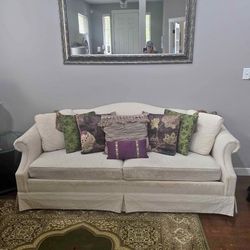 White couch