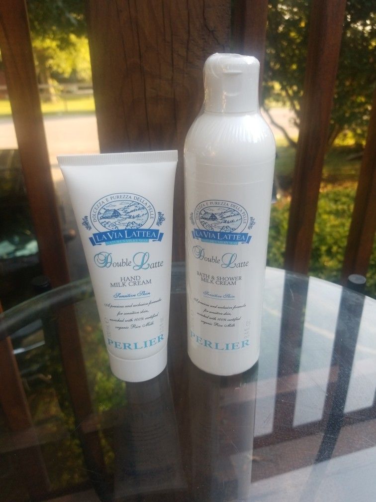 Perlier Double Latte Hand/ Bath Cream