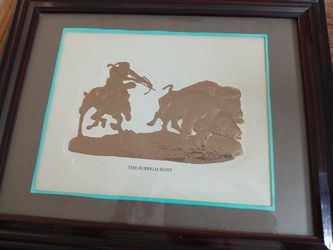 Two Gold Foiled Prints