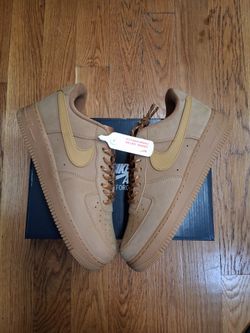 Nike Air Force 1 low Wheat size 8 to 11.