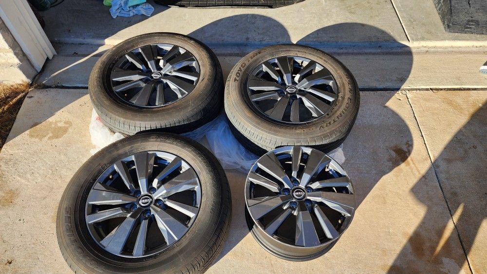 Nissan Pathfinder Rims And Tires 2023 SVL for Sale in San Antonio, TX ...