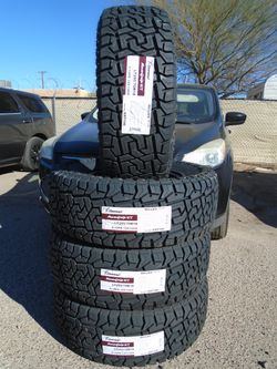 LT 295/70/18 Gripmax Maxgrip X/T All Terrain 10 Ply Tires