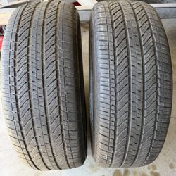 2 bridgestone alenza tires , 275/60/20 