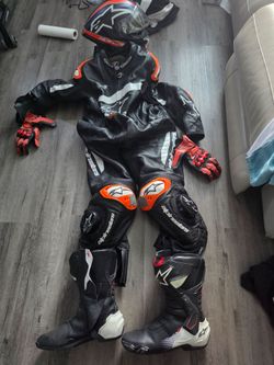 Alpinestars leather 1pc Track suit