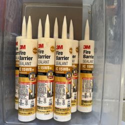 3M Fire Barrier Sealant IC 15WB+ – 8 Tubes – $50