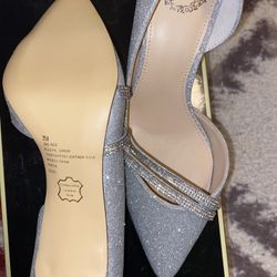 IMiller, Silver Diamond heels