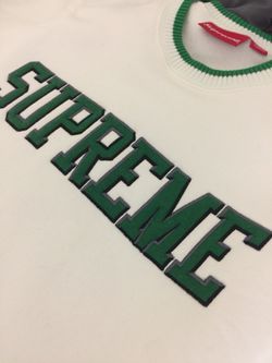 Supreme SS17 felt shadow crewneck for Sale in Kent, WA - OfferUp