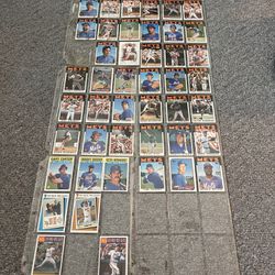 Topps 1986 NY Mets Baseball Cards