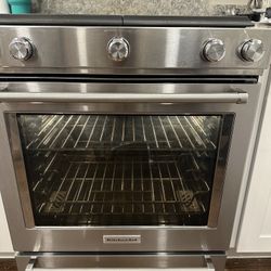 Kitchen Aid 5 Burner Gas Range 