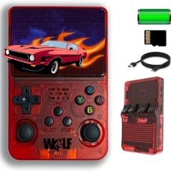 R36S Portable Video Game System - RED