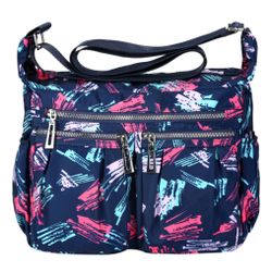 Fashion Nylon Shoulder Bags Crossbody Purse Handbag Tote Bags for Women, Blue