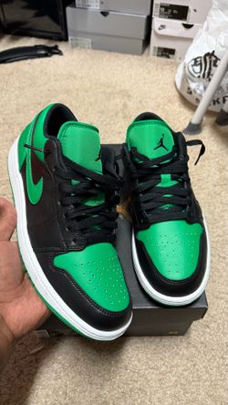 Jordan 1 Low LUCKY GREEN size 9.5 Worn Once