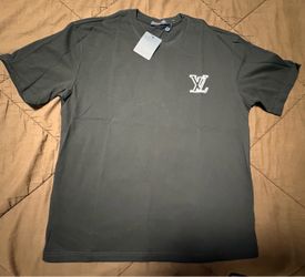 Black Louis Vuitton designer T-shirt- L