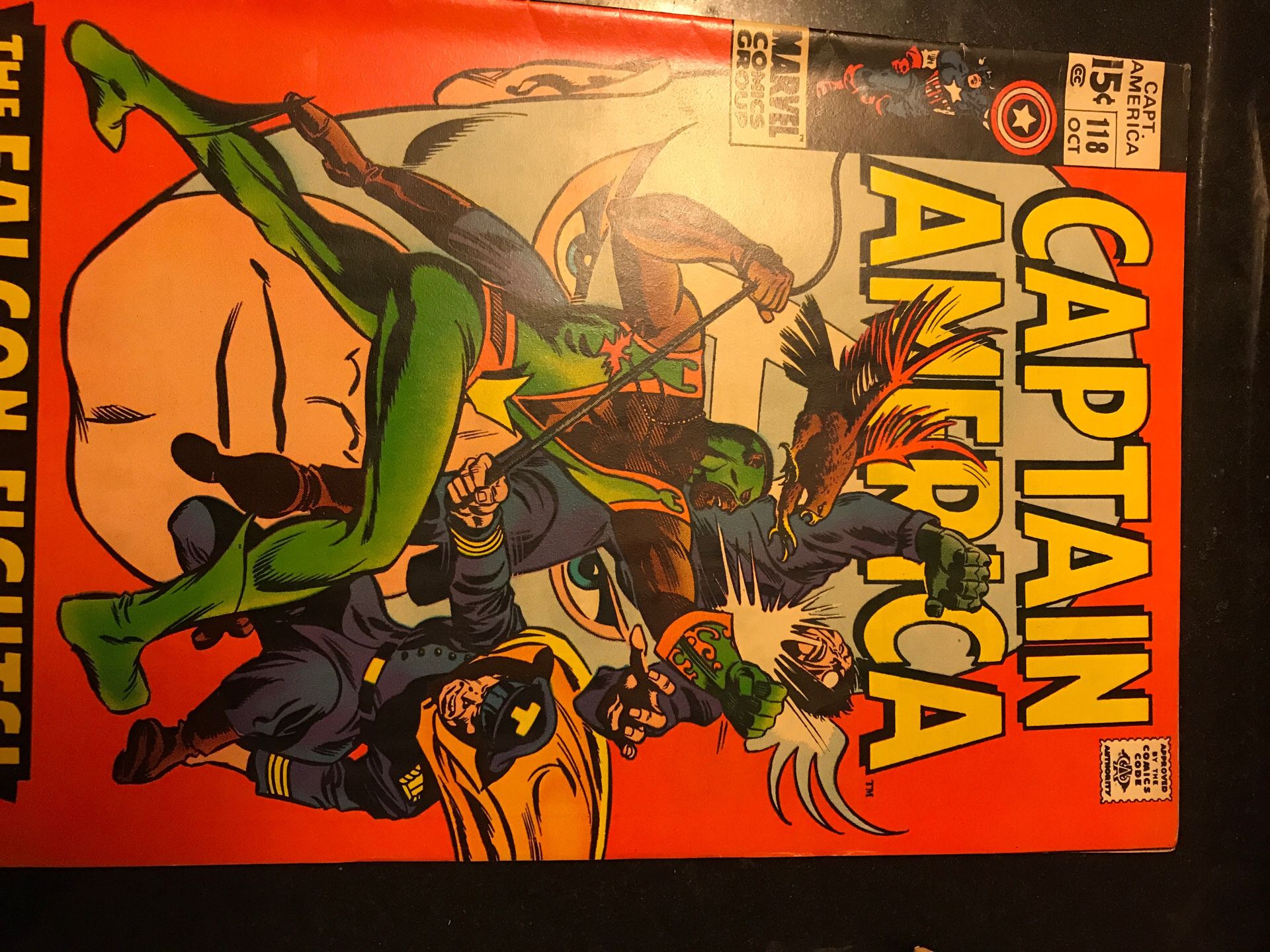 Captain America book#118 CGC 8.5