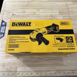DEWALT 20-Volt MAX Cordless Brushless Angle Grinder - Yellow/Black