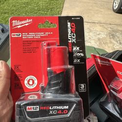 Milwaukee M12 Batterie Xc 4.0