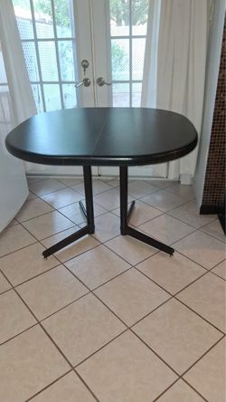 Black Dining Table