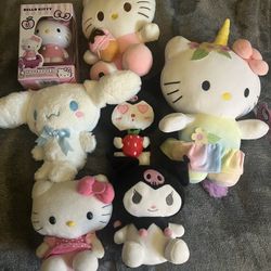 Hello Kitty Plushies 