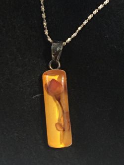 Rose in pendant 🌹