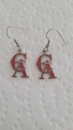  CALIFORNIA ANGELS  Vintage earrings