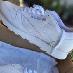 All White Reebok