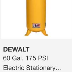 Dewalt Air Compressor  60gl