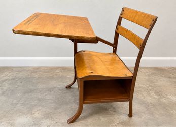 American Seating Co. Vintage School Desk & Chair