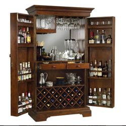 Sonoma Hide-A-Bar Cabinet by Howard Miller