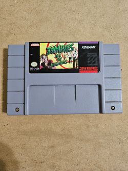 Zombies Ate My Neighbors For Super Nintendo