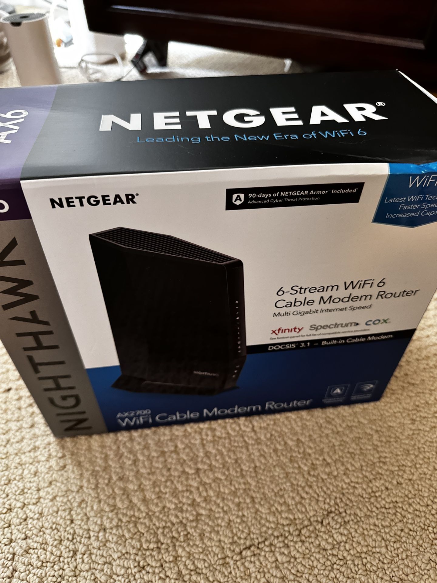 Great Modem With Box and Cords 