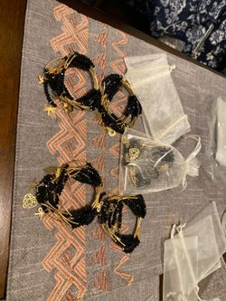 Brand New golden plated bracelet set 7 pcs