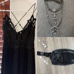 Free People Brand Dress XS and accessories New
