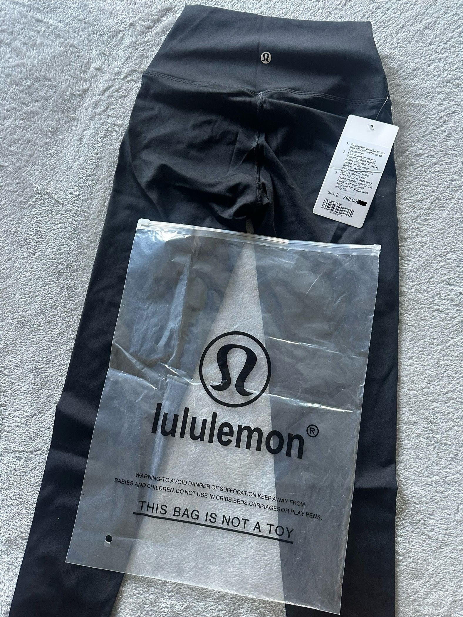 Lululemon Leggings Size 2