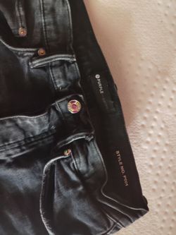 Purple jeans real ones