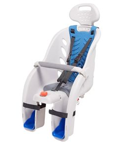 Schwinn Deluxe and Ovation Bike Child Carrier, Rear Mounted Bike Seat Compatible with Most Adult Bike, Seats One Child, Ages 1 Year and Up, Max. Weigh