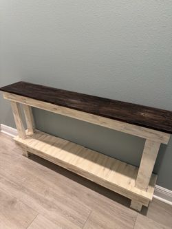 Farmhouse Entry Table #2