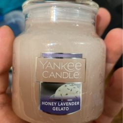 Candle Honey Lavender Gelato 