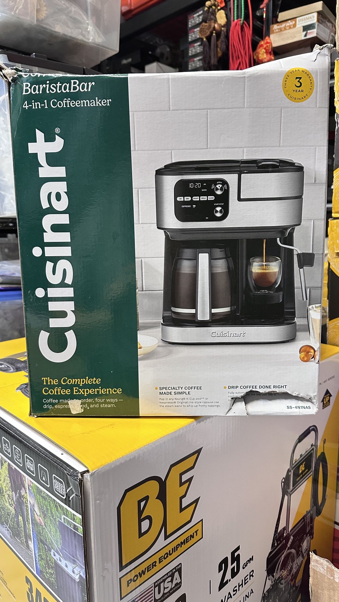 Cuisinart Coffee Center Barista Bar in Coffee Maker retail
