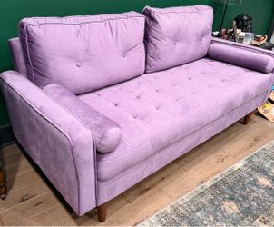 Purple Velvet Couch for Sale