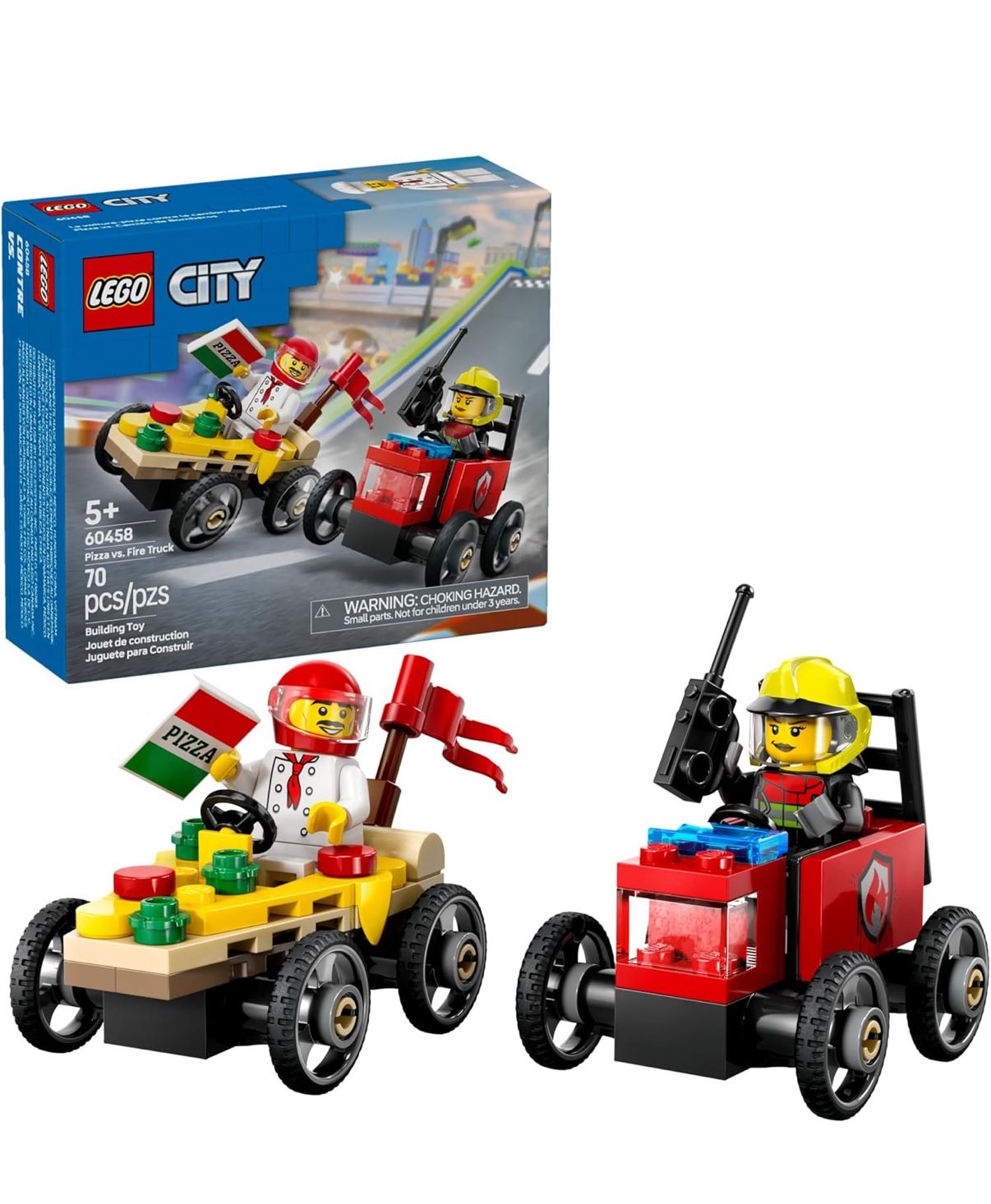 Rare Lego Pizza Delivery Driver Set