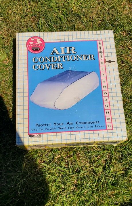 Rv AIR CONDTIONER COVER..FITS 26 1/2 WIDE COLEMAN  AIR CONDITIONERS