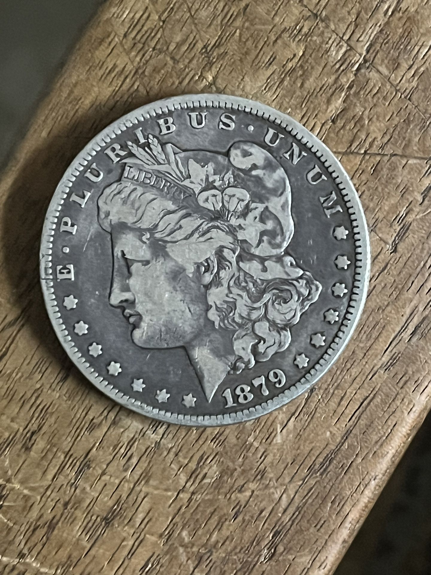 1879 USA MORGAN SILVER DOLLAR