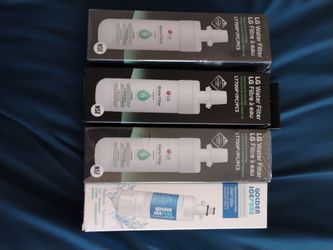 LG LT700P Refrigerator Water/Ice Filters – Lot of 4