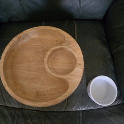 Round Chip And Dip Set